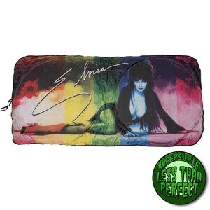 Kreepsville 666 LESS THAN PERFECT Elvira Car Sun Windshield Visor Rainbow Mist